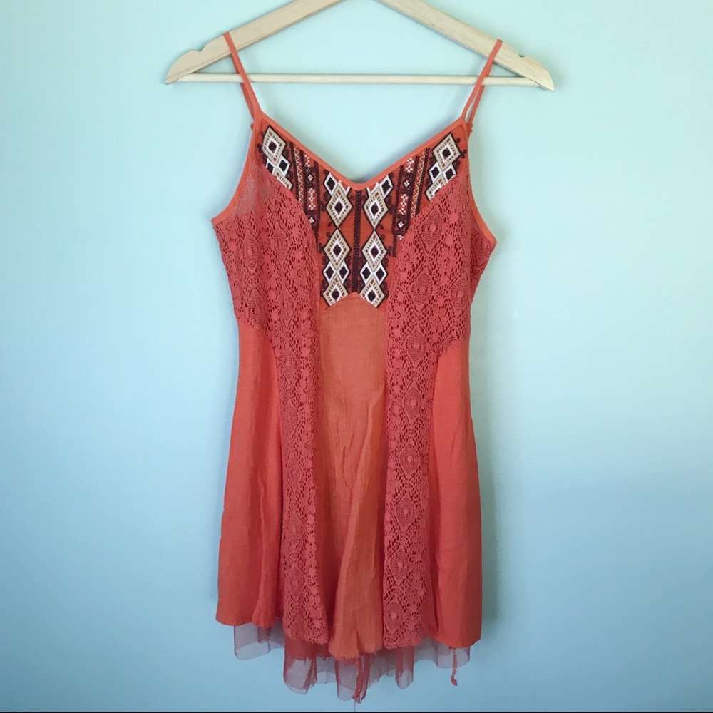 DONATE SOON • bke • embroidered top